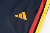 2026 Spain Red Kids Half Pull Tracksuit