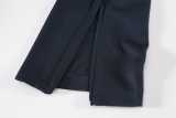 2026 France White Kids Half Pull Tracksuit