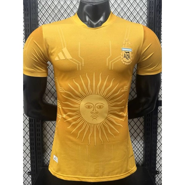 2026 Argentina Golden Player Training Shirts