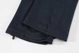 2026 France White Kids Half Pull Tracksuit