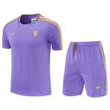 2026/27 Man Utd Purple Training Shorts Suit