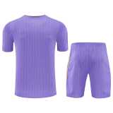 2026/27 Man Utd Purple Training Shorts Suit