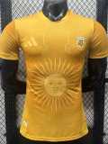 2026 Argentina Golden Player Training Shirts