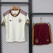 2026 Spain Away Fans Kids Soccer jersey