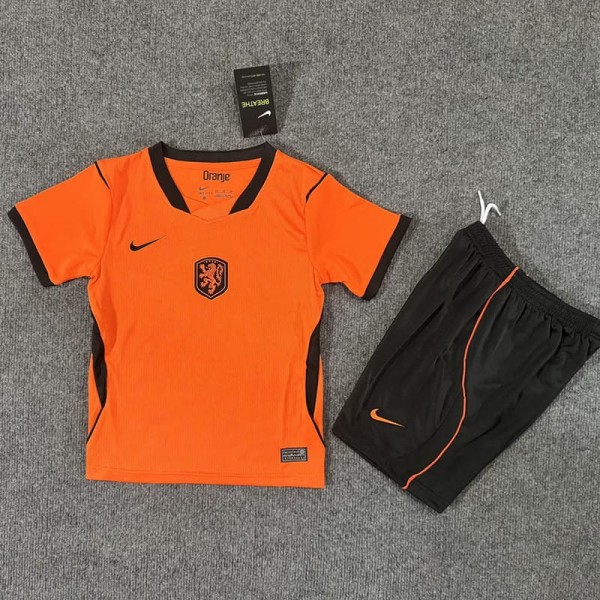 2026 Netherlands Home Fans Kids Soccer jersey