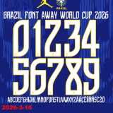 2026 Brazil Away Fans Soccer jersey