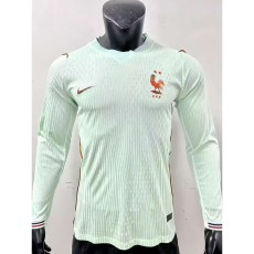 [PLAYER] 2026 France Away Player Long Sleeve Soccer jersey