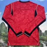 2026 England Away Fans Long Sleeve Soccer jersey