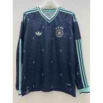 2026 Germany Away Navy Fans Long Sleeve Soccer jersey