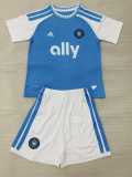 2026/27 Charlotte FC Home Fans Kids Soccer jersey
