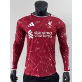[PLAYER] 2026/27 LIV Home Player Long Sleeve Soccer jersey