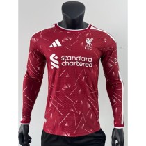 [PLAYER] 2026/27 LIV Home Player Long Sleeve Soccer jersey