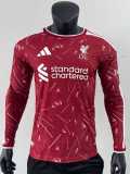 [PLAYER] 2026/27 LIV Home Player Long Sleeve Soccer jersey