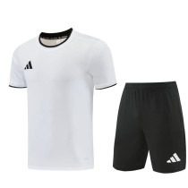 2026/27 AD White Training Shorts Suit