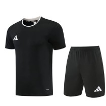 2026/27 AD Black Training Shorts Suit
