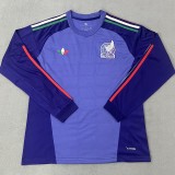 2026 Mexico GKP Purple Fans Long Sleeve Soccer jersey