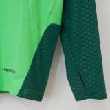 2026 Mexico Green Half Pull Training Shirts