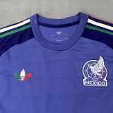 2026 Mexico GKP Purple Fans Long Sleeve Soccer jersey