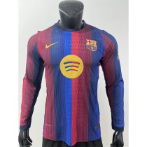 [PLAYER] 2026/27 BAR Home Player Long Sleeve Soccer jersey