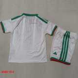 2026 Algeria Home With 2 Stars Fans Kids Soccer jersey