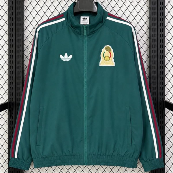 2026 Mexico Green Windbreaker