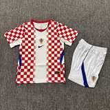 2026 Croatia Home Fans Kids Soccer jersey