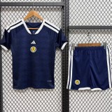 2026 Scotland Home Fans Kids Soccer jersey