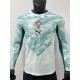 [PLAYER] 2026 Portugal Away Aqua Player Long Sleeve Soccer jersey