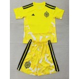 2026/27 Celtic GKY Yellow Fans Kids Soccer jersey