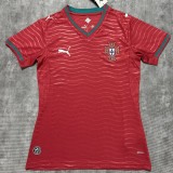 2026 Portugal Home Crimson Fans Women Soccer jersey