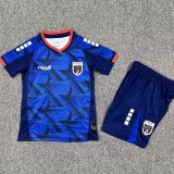 2026 Cape Verde Home Fans Kids Soccer jersey