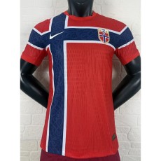 [PLAYER] 2026 Norway Home Red Player Soccer jersey