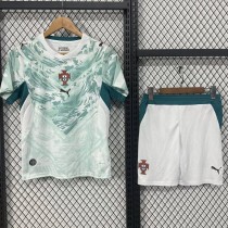 2026 Portugal Away Fans Kids Soccer jersey