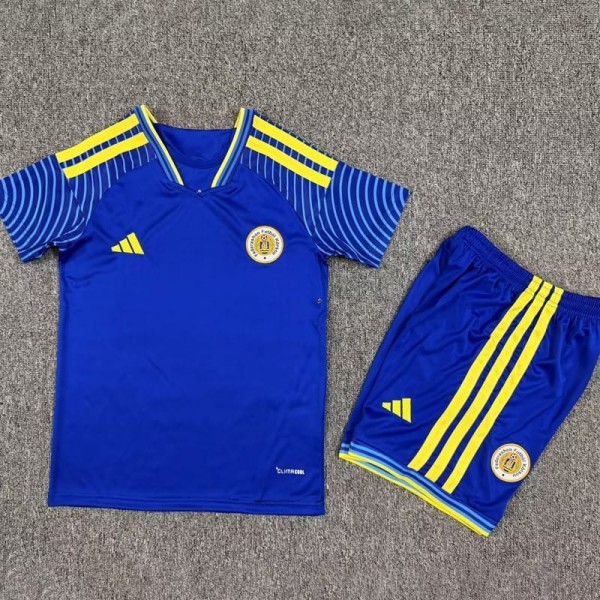 2026 Curacao Home Fans Kids Soccer jersey