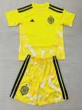 2026/27 Celtic GKY Yellow Fans Kids Soccer jersey