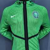 2026 Nigeria Green Walkout Jacket Training Shirts