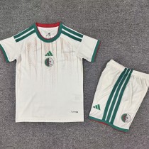 2026 Algeria Home White Fans Kids Soccer jersey