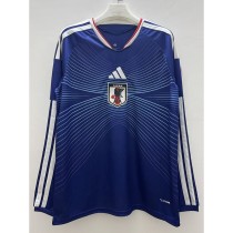 2026 Japan Home Blue Fans Long Sleeve Soccer jersey