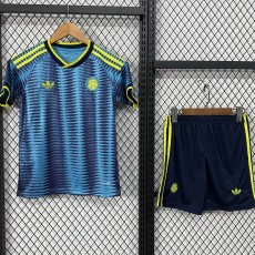 2026 Colombia Away Fans Kids Soccer jersey