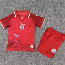 2026 Haiti 3RD Fans Kids Soccer jersey
