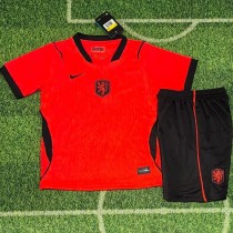 2026 Netherlands Home Fans Kids Soccer jersey