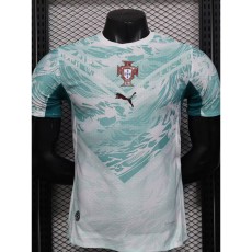 [PLAYER] 2026 Portugal Away Aqua Player Soccer jersey