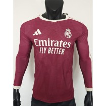 [PLAYER] 2026/27 R MAD 3RD Player Long Sleeve Soccer jersey