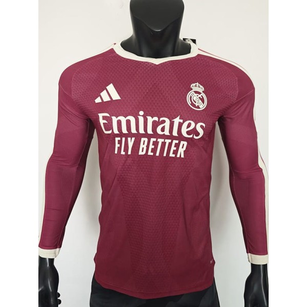 [PLAYER] 2026/27 R MAD 3RD Player Long Sleeve Soccer jersey