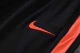 2026 Netherlands Black Half Pull Tracksuit