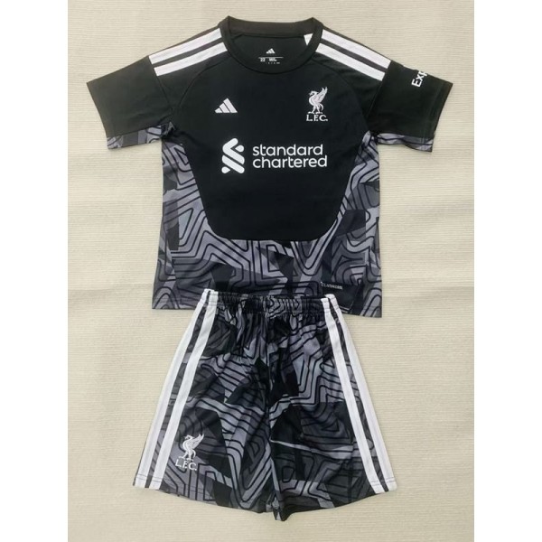 2026/27 LIV GKB Black Fans Kids Soccer jersey