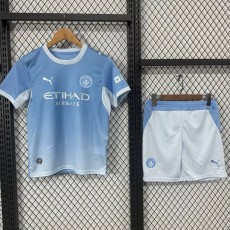 2026/27 Man City Home Fans Kids Soccer jersey