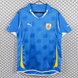 2010 Uruguay Home Retro Soccer jersey
