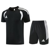 2026/27 AD Black Training Shorts Suit