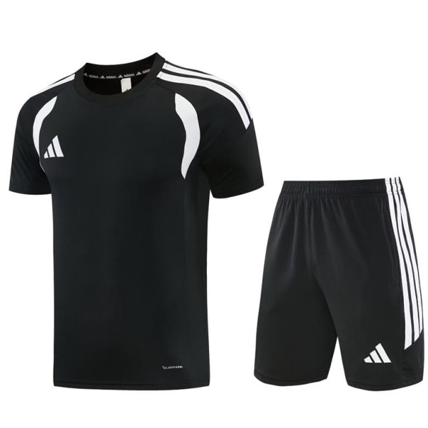 2026/27 AD Black Training Shorts Suit